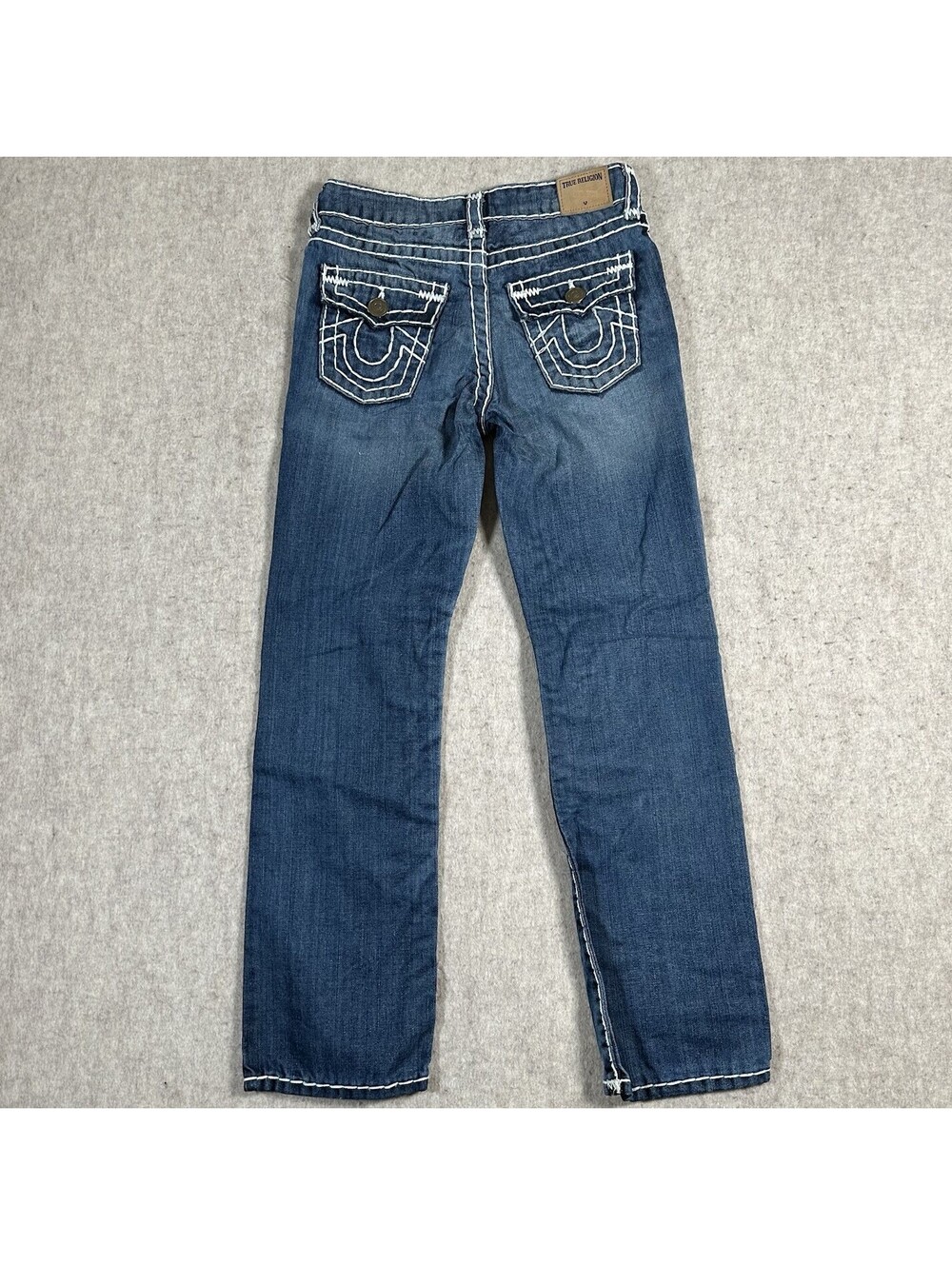 True Religion Jeans Girl’s Size 10 Thick Stitch Ricky Super T USA
